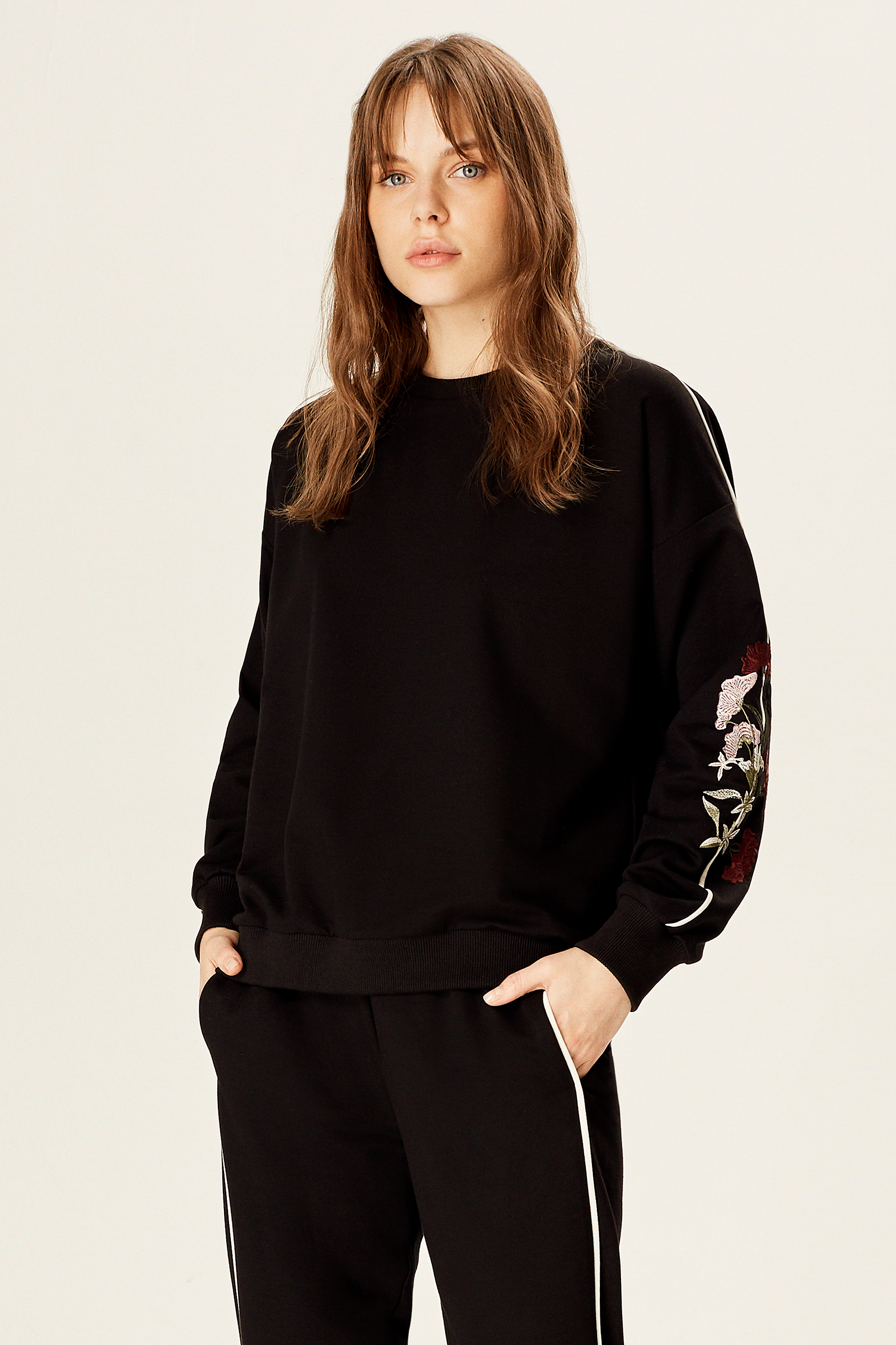 Nakışlı Sweatshirt