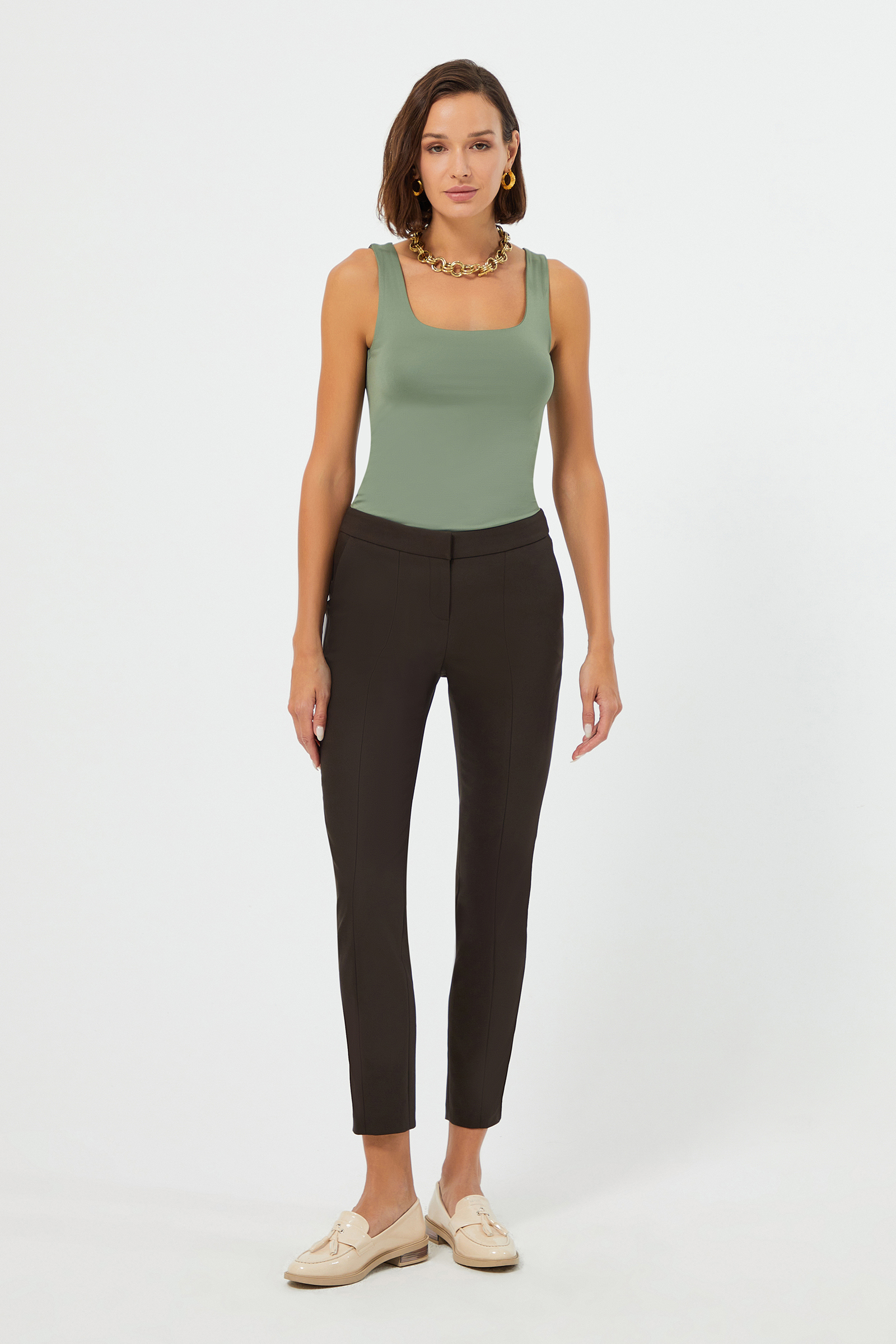 Boru Paça Klasik Pantolon