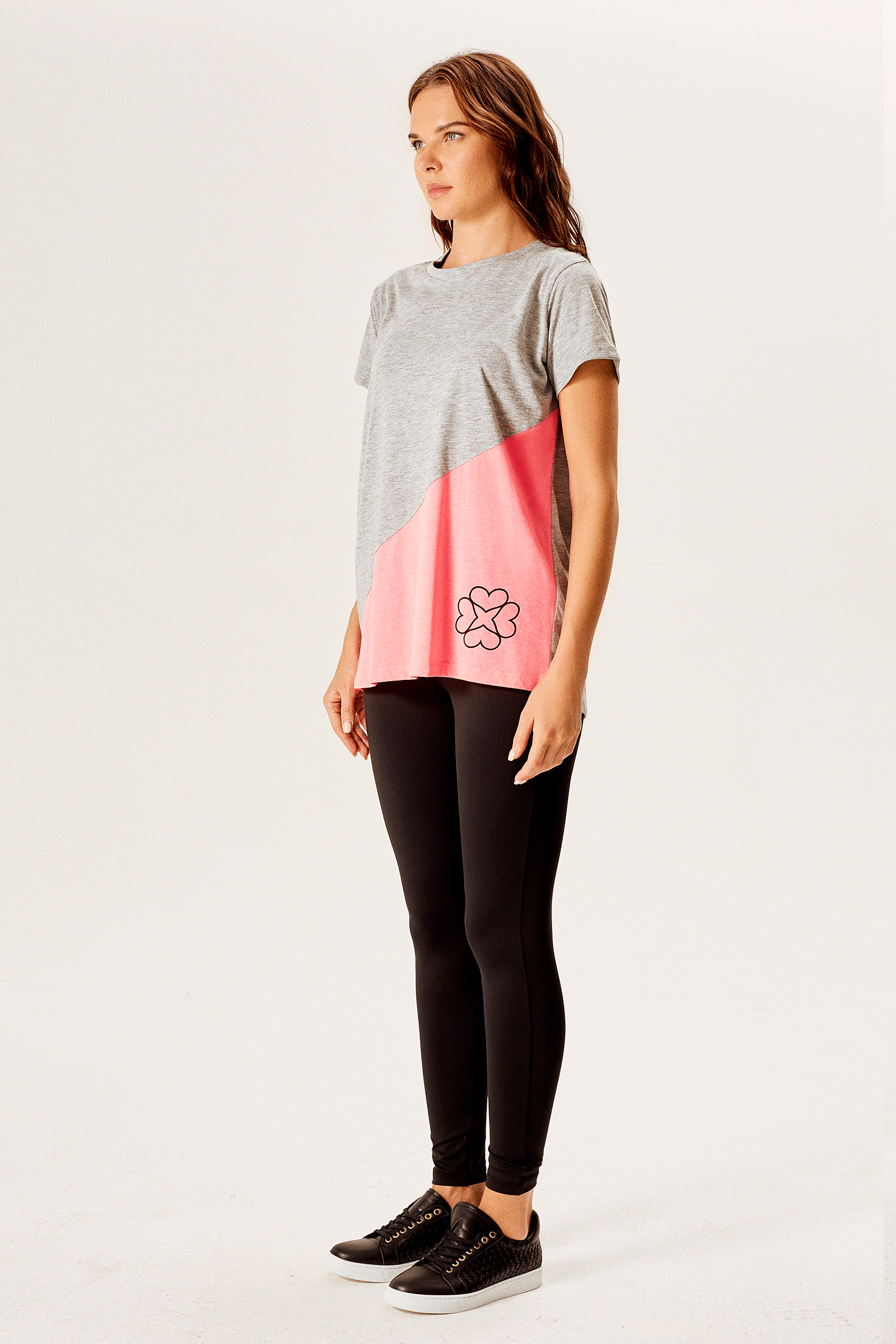 Kontrast T-shirt