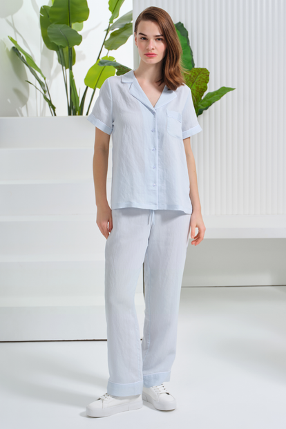 Kısa Kollu Modal Pijama Takımı