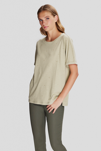 Taş Baskılı T-shirt