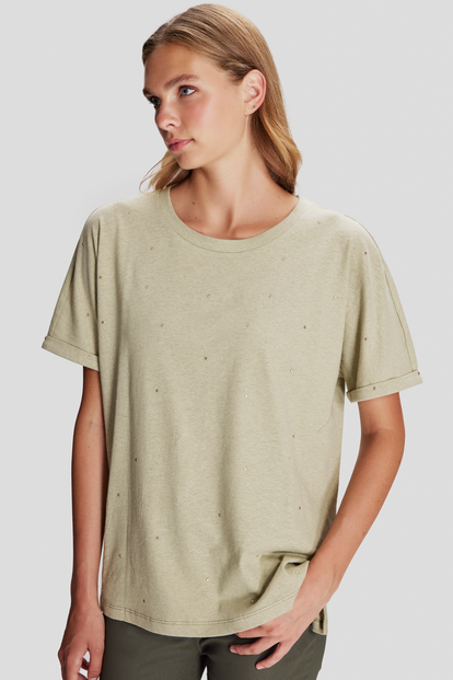 Taş Baskılı T-shirt