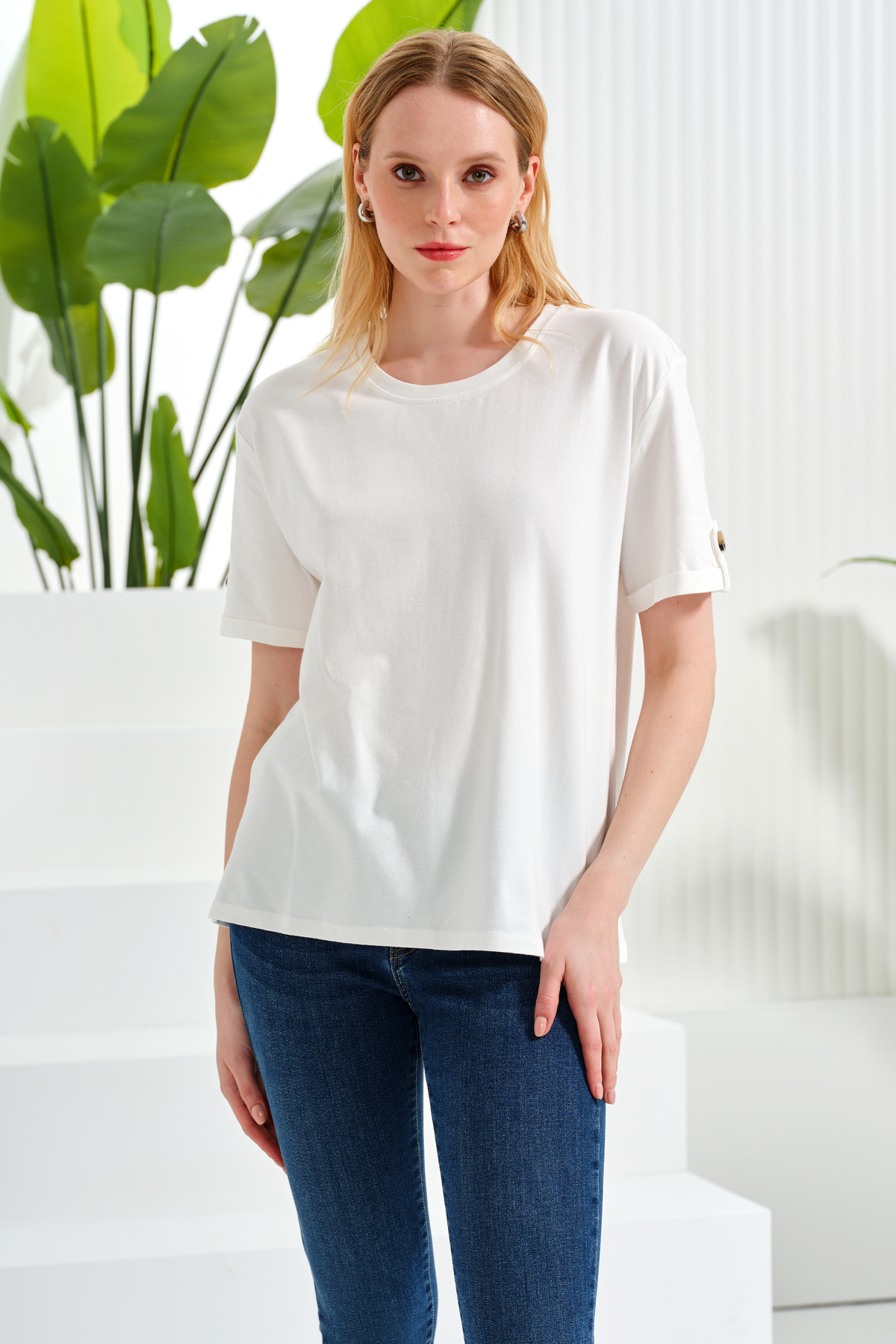 Kolu Apoletli T-Shirt