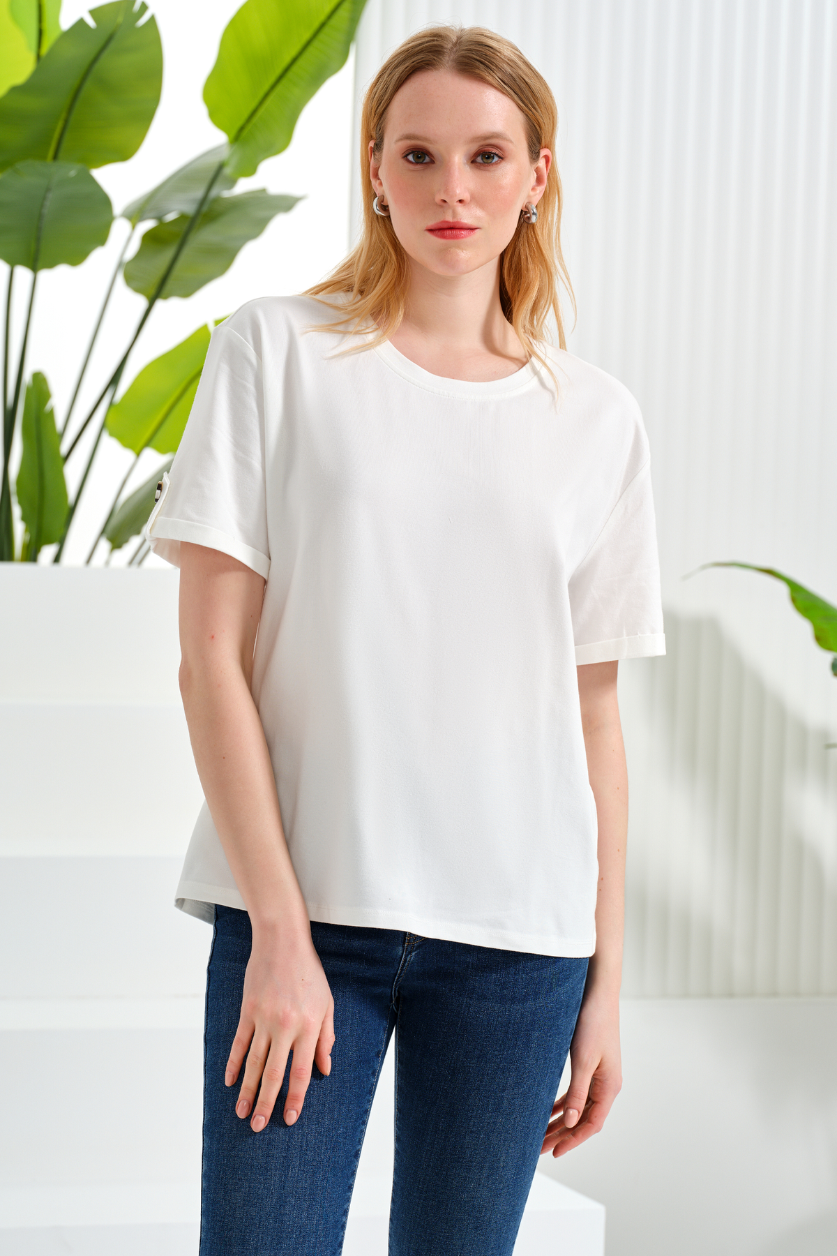 Kolu Apoletli T-Shirt