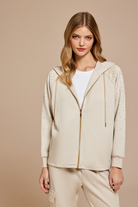 Fermuarlı Kol Detaylı Sweatshirt