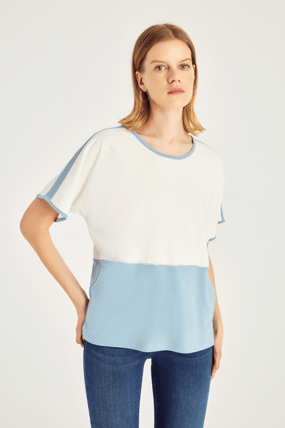 Kontrast T-Shirt