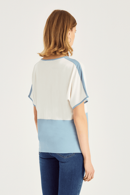 Kontrast T-Shirt