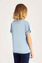 Omuzu Taş Basklı Bluz