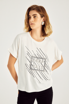 Taş Baskılı T-Shırt