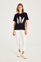 Varak Baskılı T-Shırt