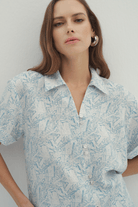 Gömlek Yakalı Bluz