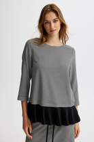 Etek Ucu Piliseli Truvakar Kol Bluz