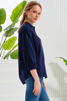 Yarım Patlı Truvakar Kol Bluz