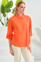 Yarım Patlı Truvakar Kol Bluz