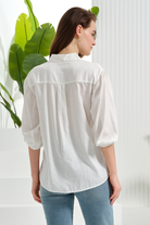 Yarım Patlı Truvakar Kol Bluz