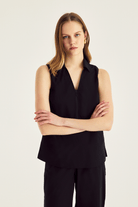 Fermuar Detaylı Bluz