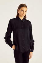 Fırfır Detaylı Gömlek