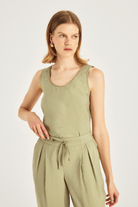 Aksesuar Detaylı Modal Bluz