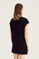 Zımba Detaylı Örme Bluz