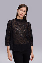 Dik Yaka Truvakar Kol Dantel Bluz