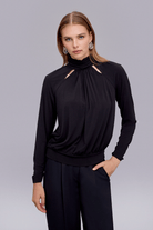 Pencere Detaylı Örme Bluz