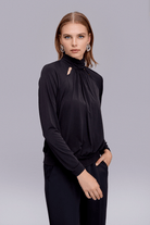 Pencere Detaylı Örme Bluz