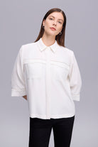 Zincir Detaylı Truvakar Kol Bluz