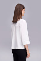 Zincir Detaylı Truvakar Kol Bluz