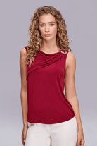 Omuz Aksesuar Detaylı Bluz