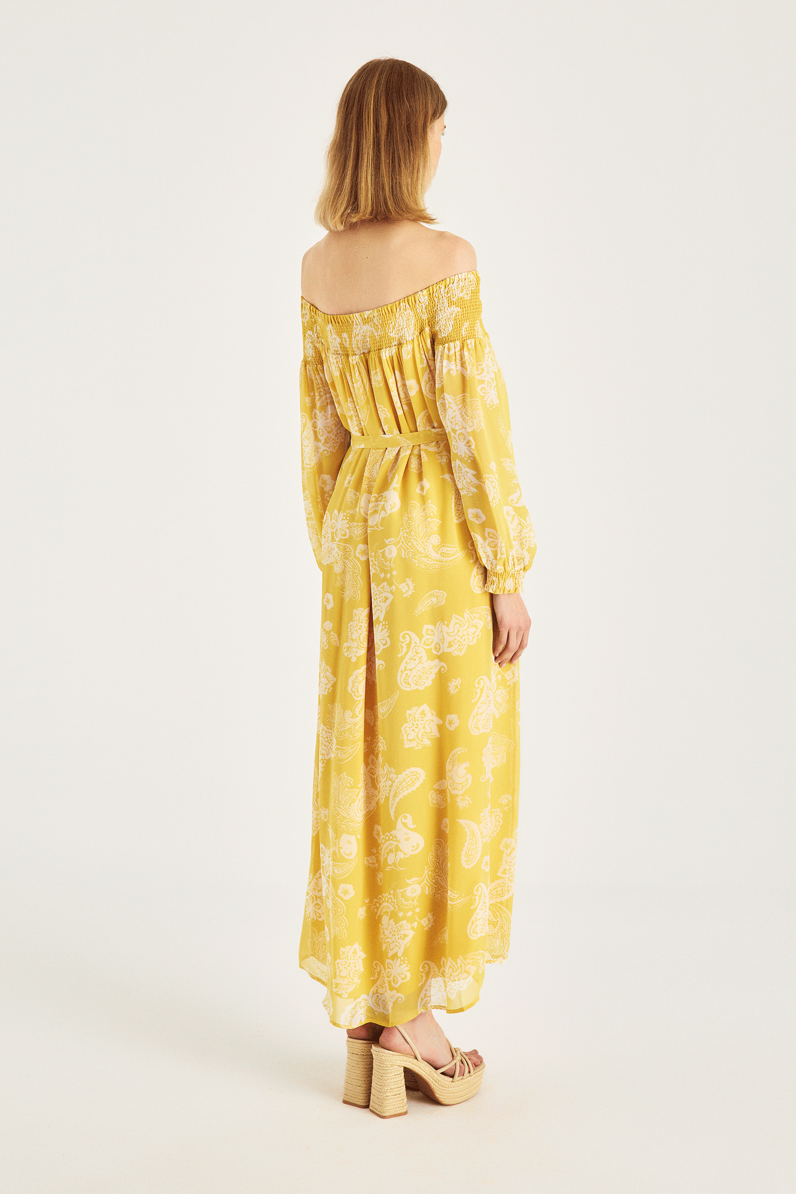 Madonna Yaka Maxi Boy Elbise