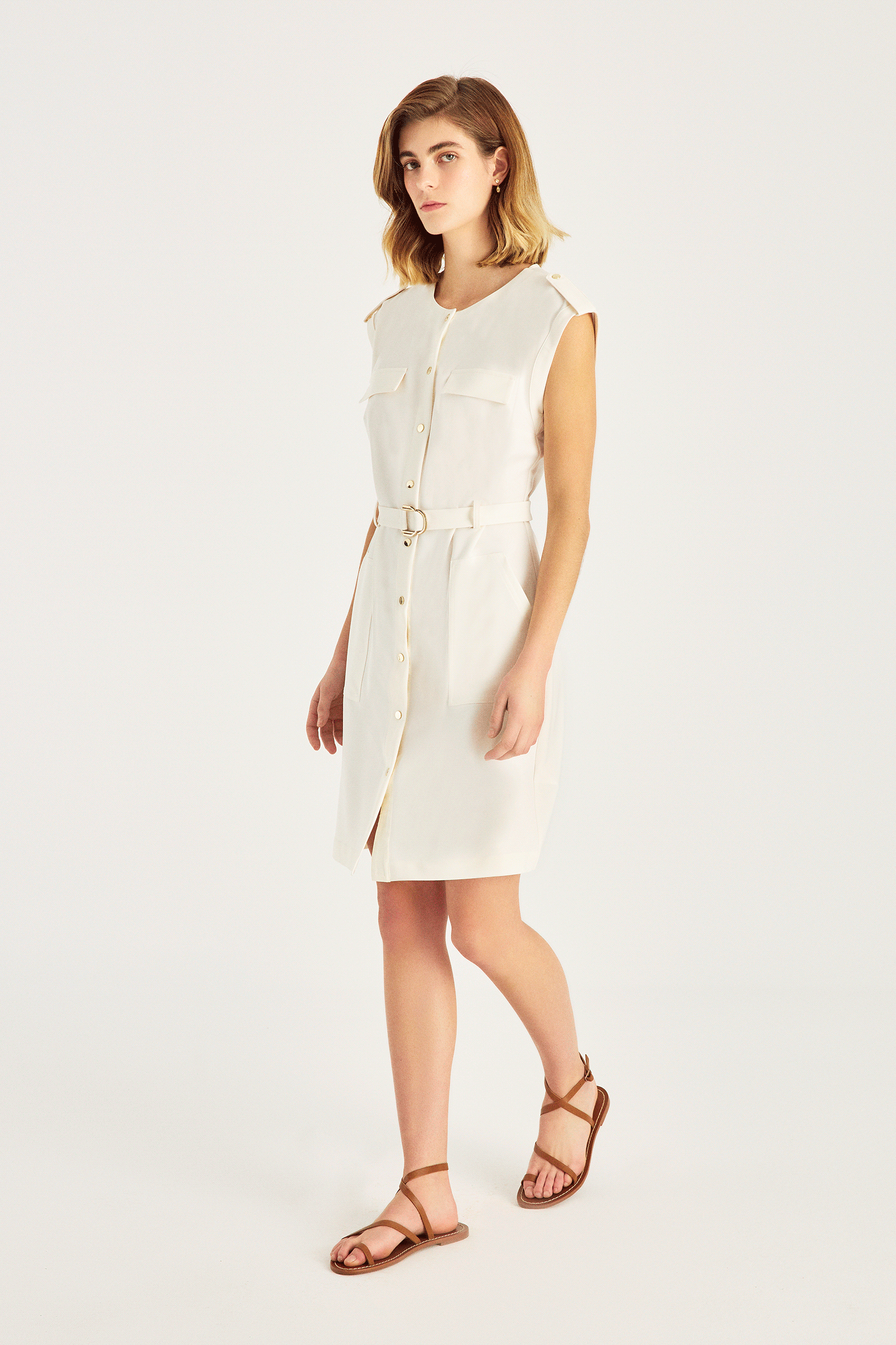 Kolsuz Çıtçıtlı Elbise