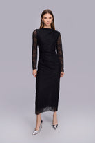 Büzgü Detaylı Elbise