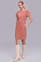 Yarım Kollu Tüvit Elbise