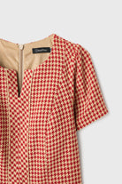 Yarım Kollu Tüvit Elbise