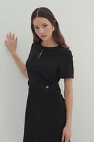 Kemerli Midi Boy Elbise