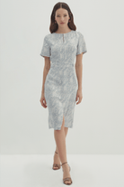 Kemerli Midi Boy Elbise