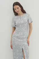 Kemerli Midi Boy Elbise