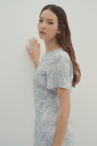 Kemerli Midi Boy Elbise