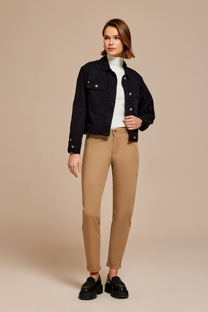 Kısa Denim Ceket
