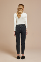 Havuç Form Denim Pantolon