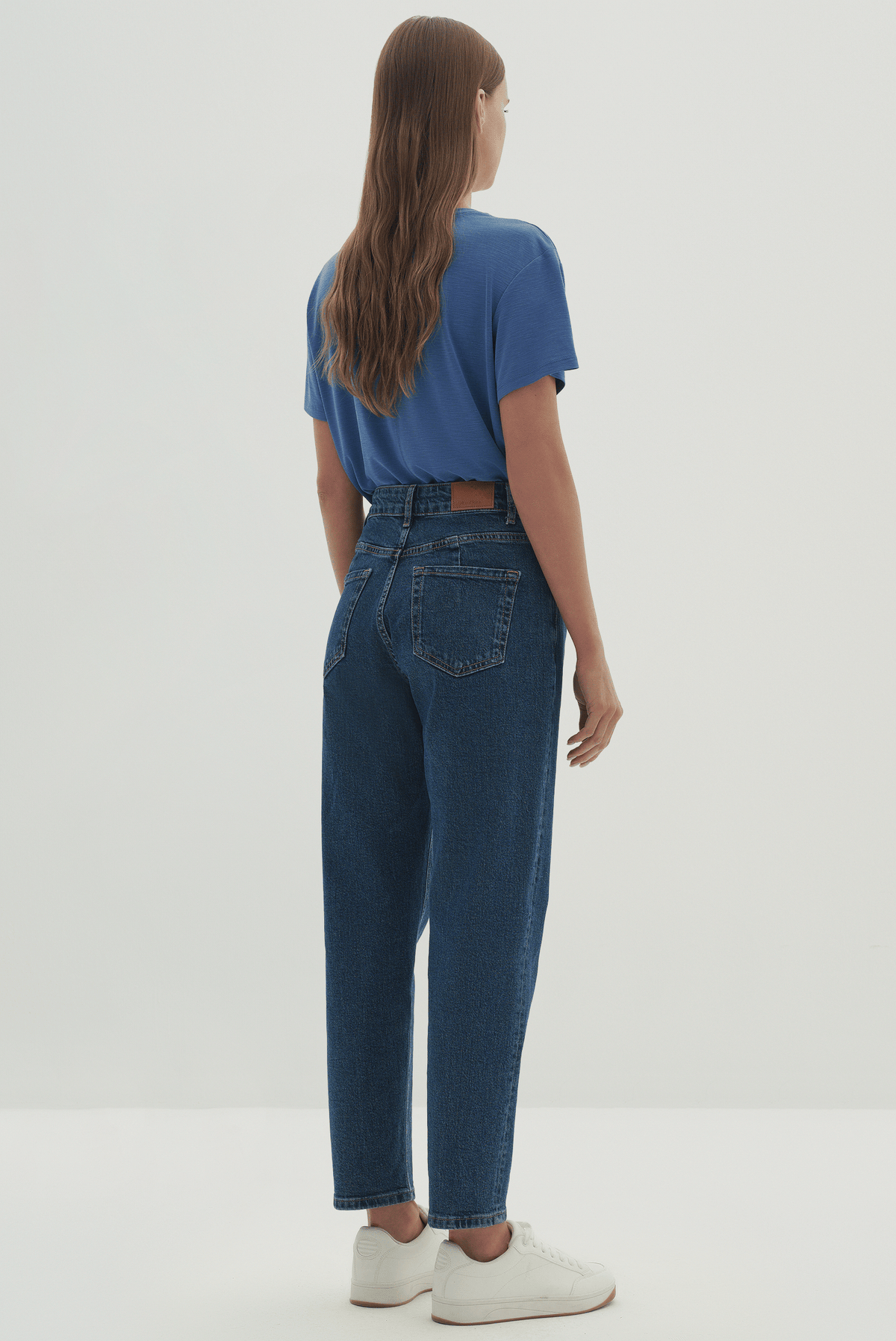 Düz Kesim Denim Pantolon