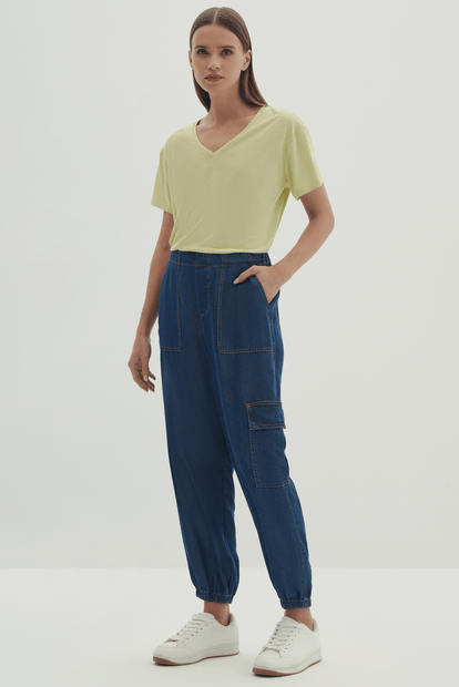 Kargo Denim Pantolon