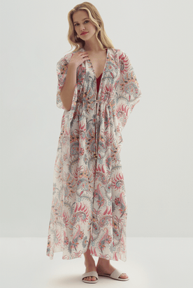 Bağlama Detaylı Kimono