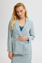 Tüvit Kruvaze Blazer Ceket