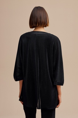 Piliseli Şık Kimono Ceket