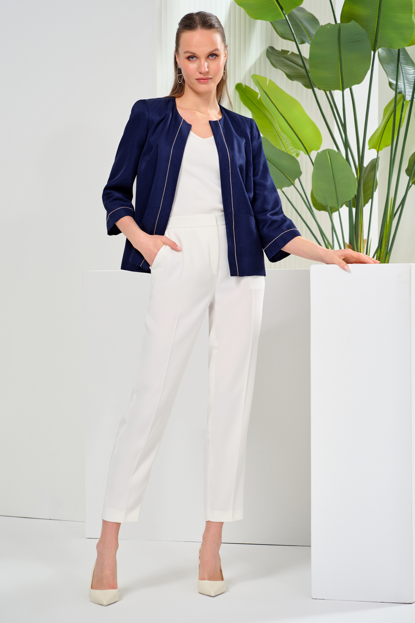 Truvakar Kol Dokulu Ceket