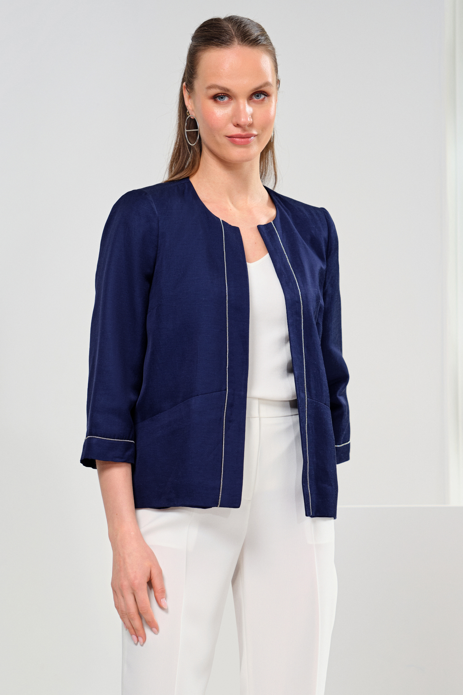 Truvakar Kol Dokulu Ceket