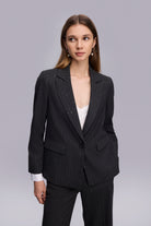 Kolucu Detaylı Klasik Ceket