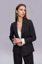 Kolucu Detaylı Klasik Ceket