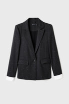 Kolucu Detaylı Klasik Ceket